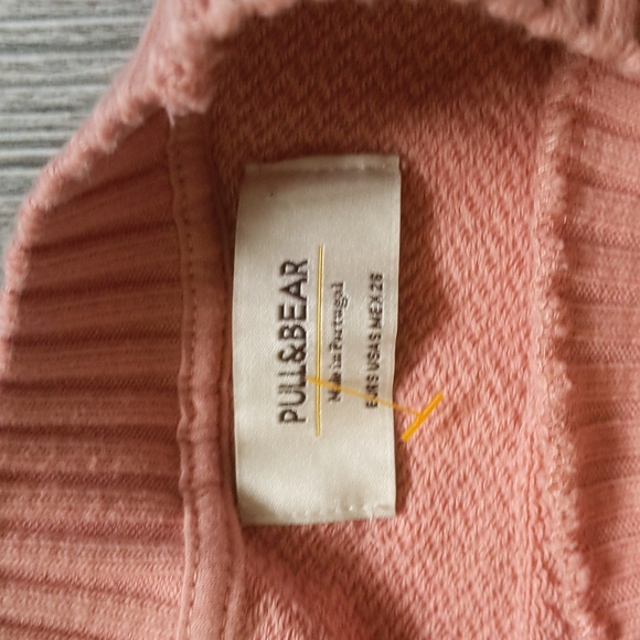PULL & BEAR Cropped Crewneck Sweater S - Picture 3 of 4